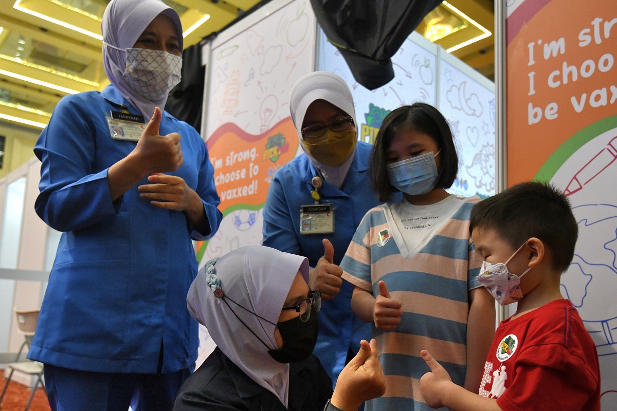 Covid19 vaccination Over 970,000 Malaysian children given first dose